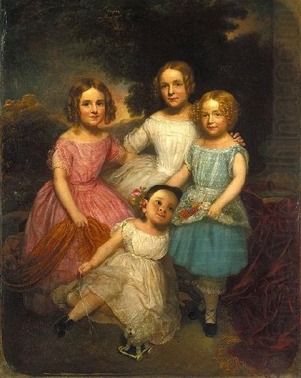 John Wesley Jarvis Adrian Baucker Holmes Children china oil painting image